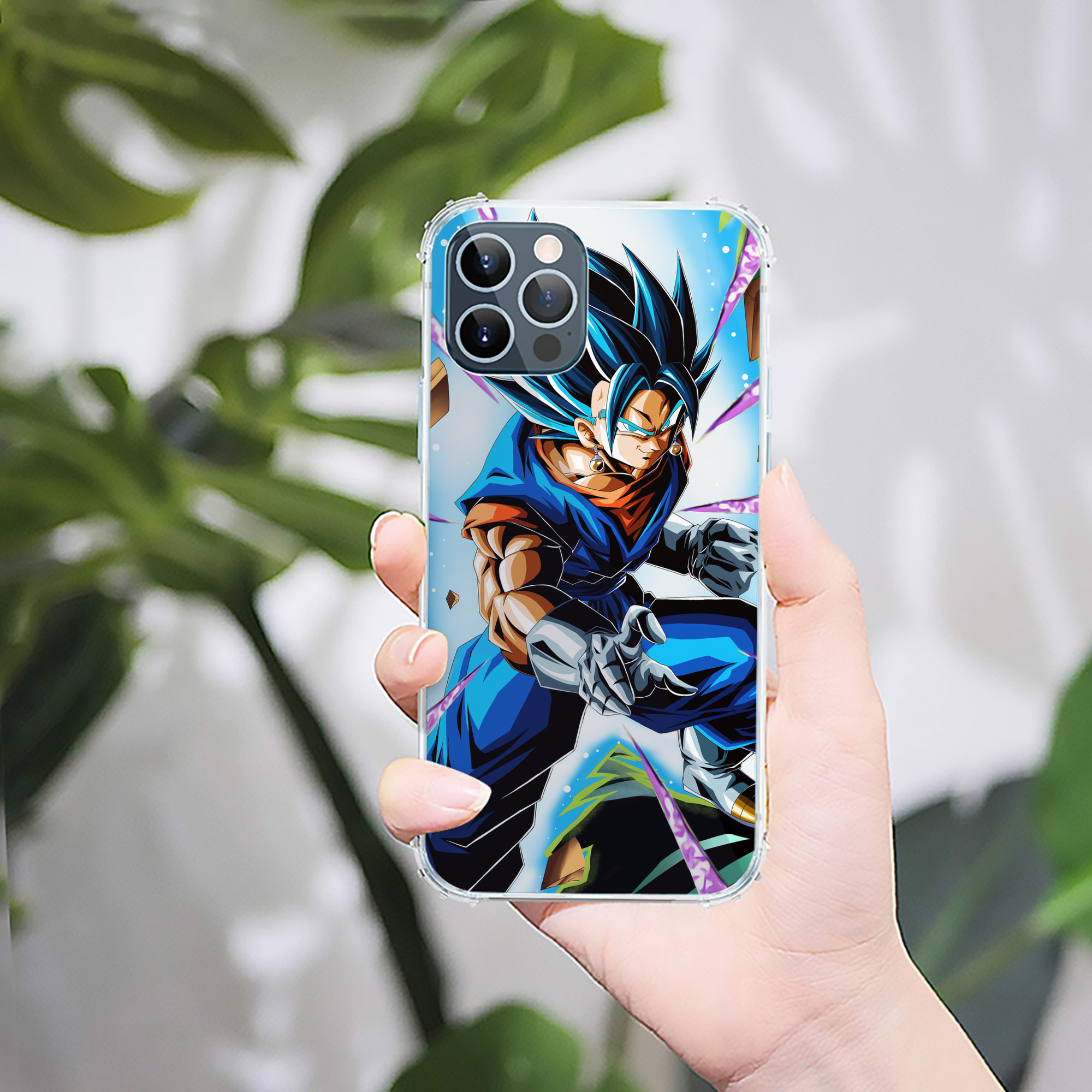 （画像用） ドラゴンボール DRAGON BALL 【iPhone 12シリーズ対応】透明スマホケース（クリアソフトケース）